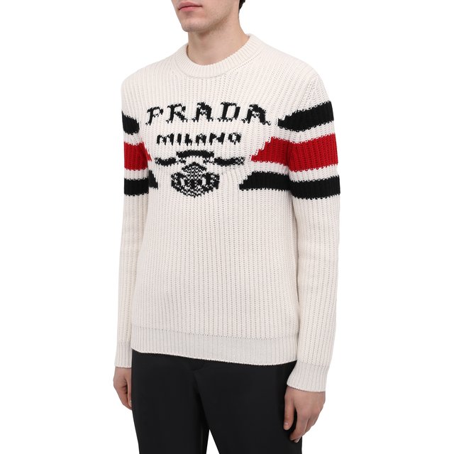 Кашемировый свитер Prada UMB339-10O9-F0009-212 Фото 3