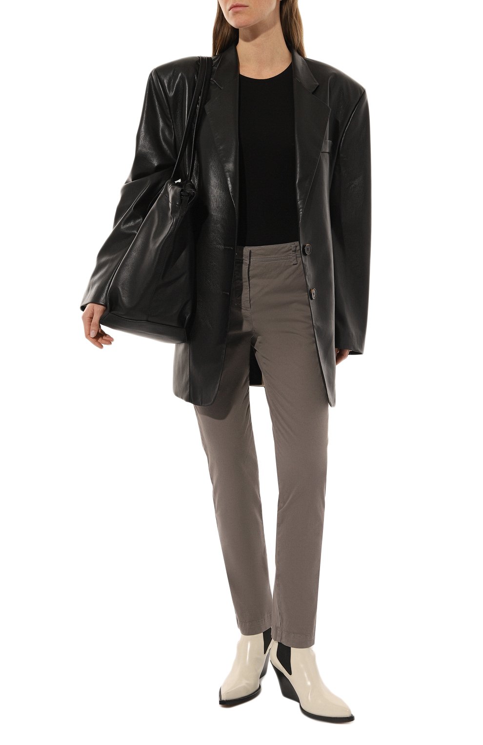 Хлопковые брюки Giorgio Armani  3SHPP0UX/T03B3 Фото 2