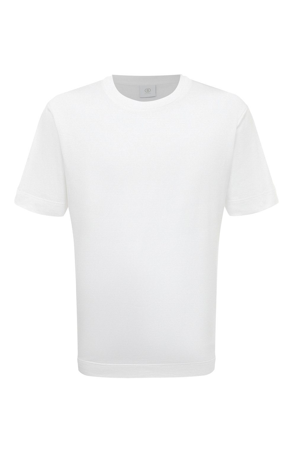 Хлопковая футболка Bogner белого цвета