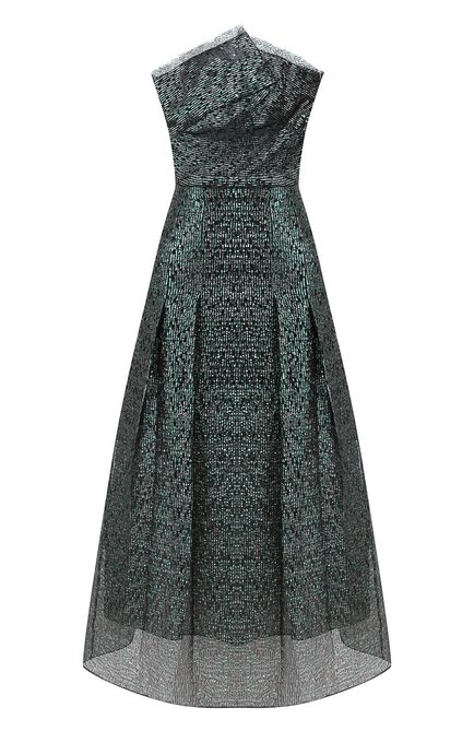 Женское платье-миди ROLAND MOURET зеленого цвета по цене 299500 руб., арт. PS20/S0869/F0300 | Фото 1