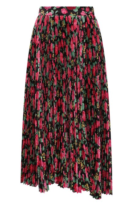 Женская плиссированная юбка BALENCIAGA розового цвета по цене 191000 руб., арт. 680310/TLL82 | Фото 1