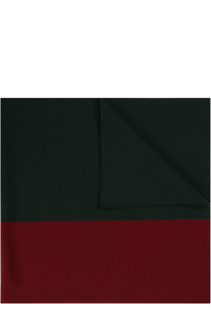 Детского шерстяное одеяло с логотипом бренда GUCCI зеленого цвета, арт. 415591/3K206 | Фото 1 (Материал: Шерсть, Текстиль)