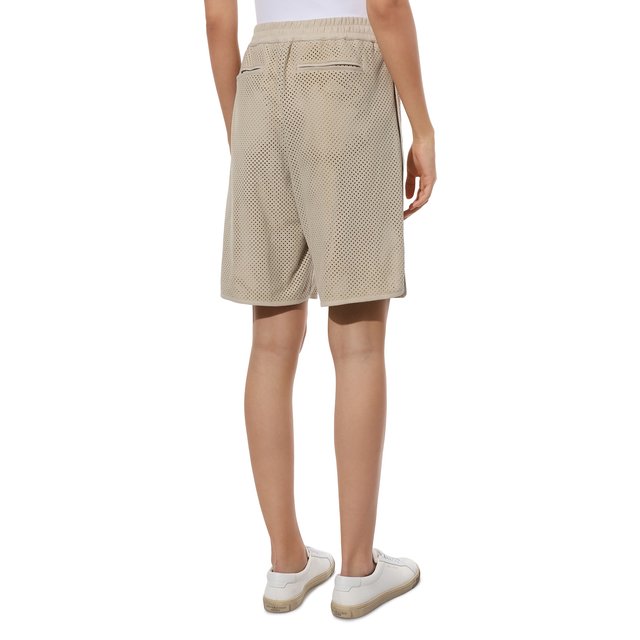 фото Замшевые шорты brunello cucinelli