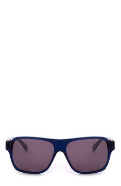 Женские солнцезащитные очки ALEXANDER MCQUEEN синего цвета, арт. 0036 004 | Фото 1 (Материал внутренний: Не назначено; Региональные ограничения белый список (Axapta Mercury): Не проставлено; Нос: Не проставлено; Тип очков: С/з)