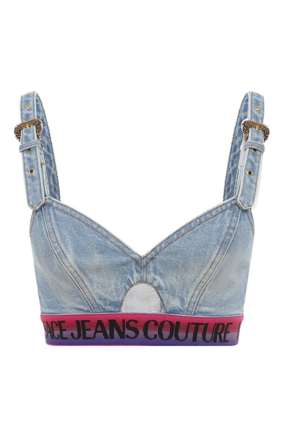 Джинсовый топ Versace Jeans Couture