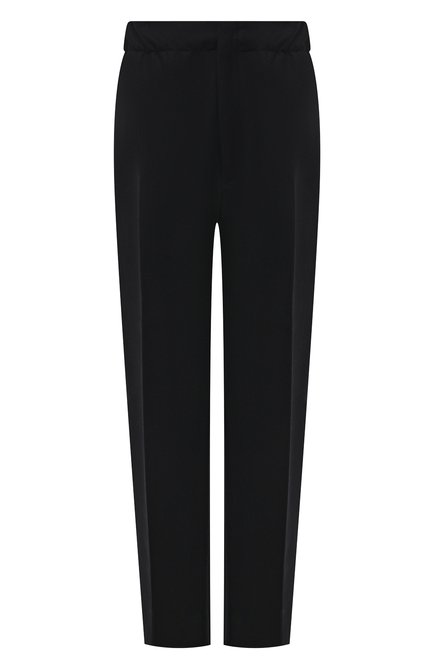 Мужские шерстяные брюки ZEGNA COUTURE черного цвета по цене 189000 руб., арт. 287005/630SNX | Фото 1
