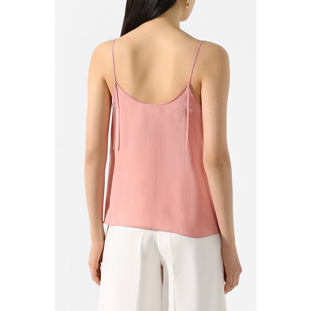 фото Шелковый топ chloé