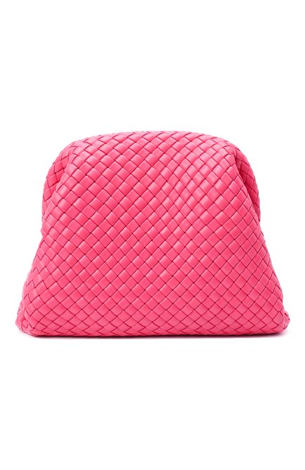 Женский клатч pouch BOTTEGA VENETA розового цвета по цене 430000 руб., арт. 639296/V01D0 | Фото 1