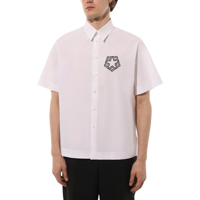 фото Хлопковая рубашка givenchy