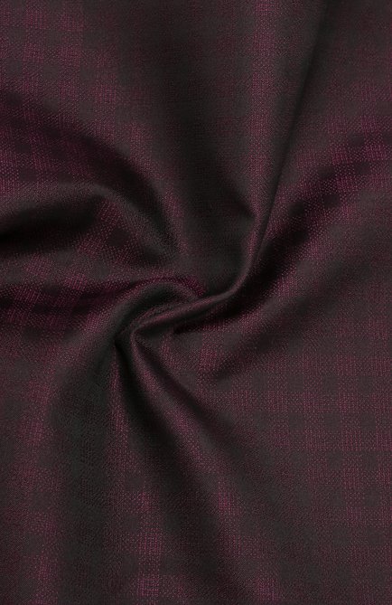 Мужской шелковый платок BRIONI фиолетового цвета, арт. 071000/0842B | Фото 2 (Материал: Текстиль, Шелк; Статус проверки: Проверена категория, Проверено)