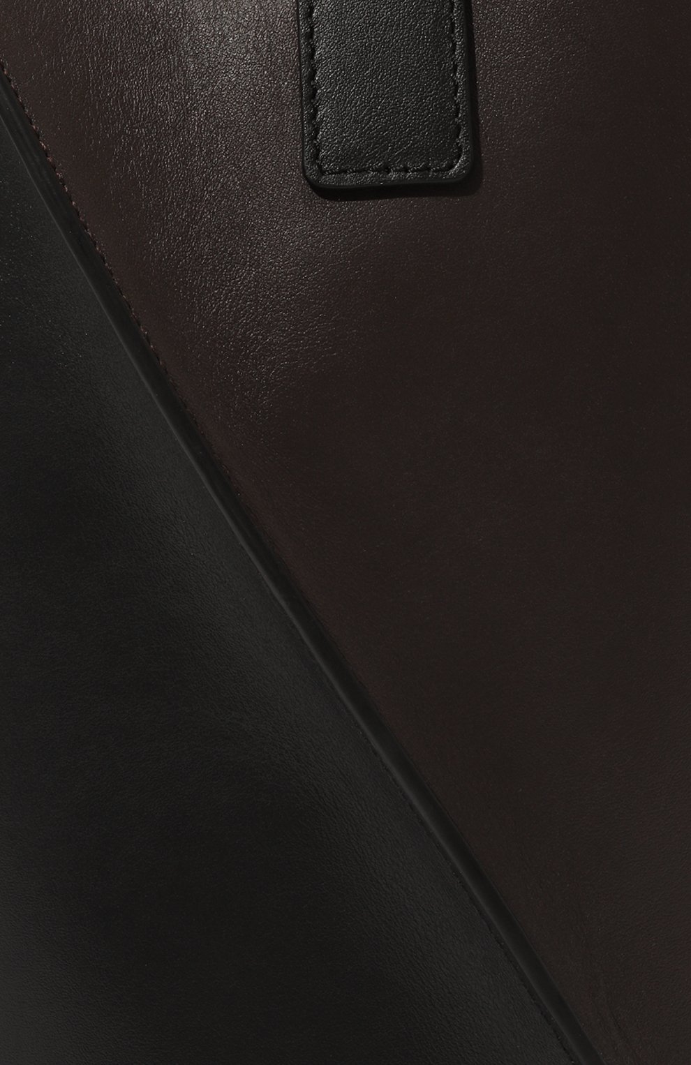 Женский сумка-тоут swirl YUZEFI черного цвета, арт. YUZSS23-HB-ST-L005 | Фото 3 (Сумки-технические: Сумки-шопперы; Размер: medium; Материал: Натуральная кожа; Материал сплава: Проставлено; Драгоценные камни: Проставлено)
