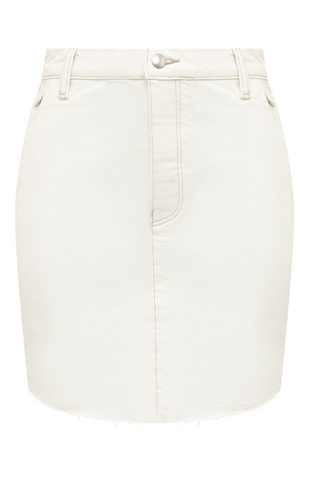 Женская джинсовая юбка DENIM X ALEXANDER WANG молочного цвета по цене 39900 руб., арт. 4DC2225086 | Фото 1