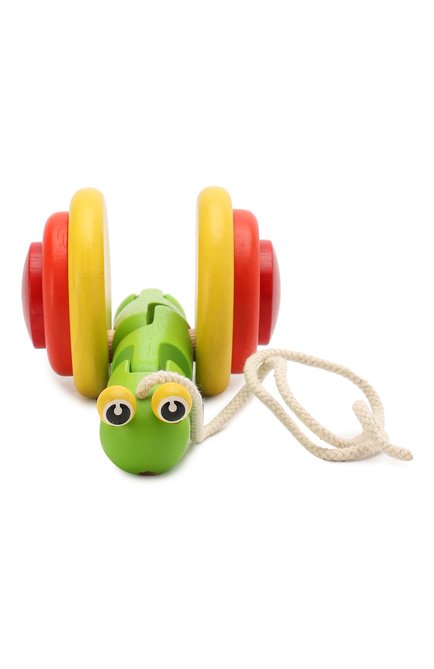 Детского игрушка каталка улитка PLAN TOYS разноцветного цвета, арт. 5108 | Фото 1