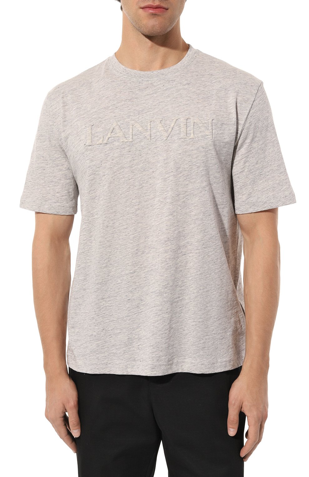 Хлопковая футболка Lanvin  RM TS0005/J011 Фото 3