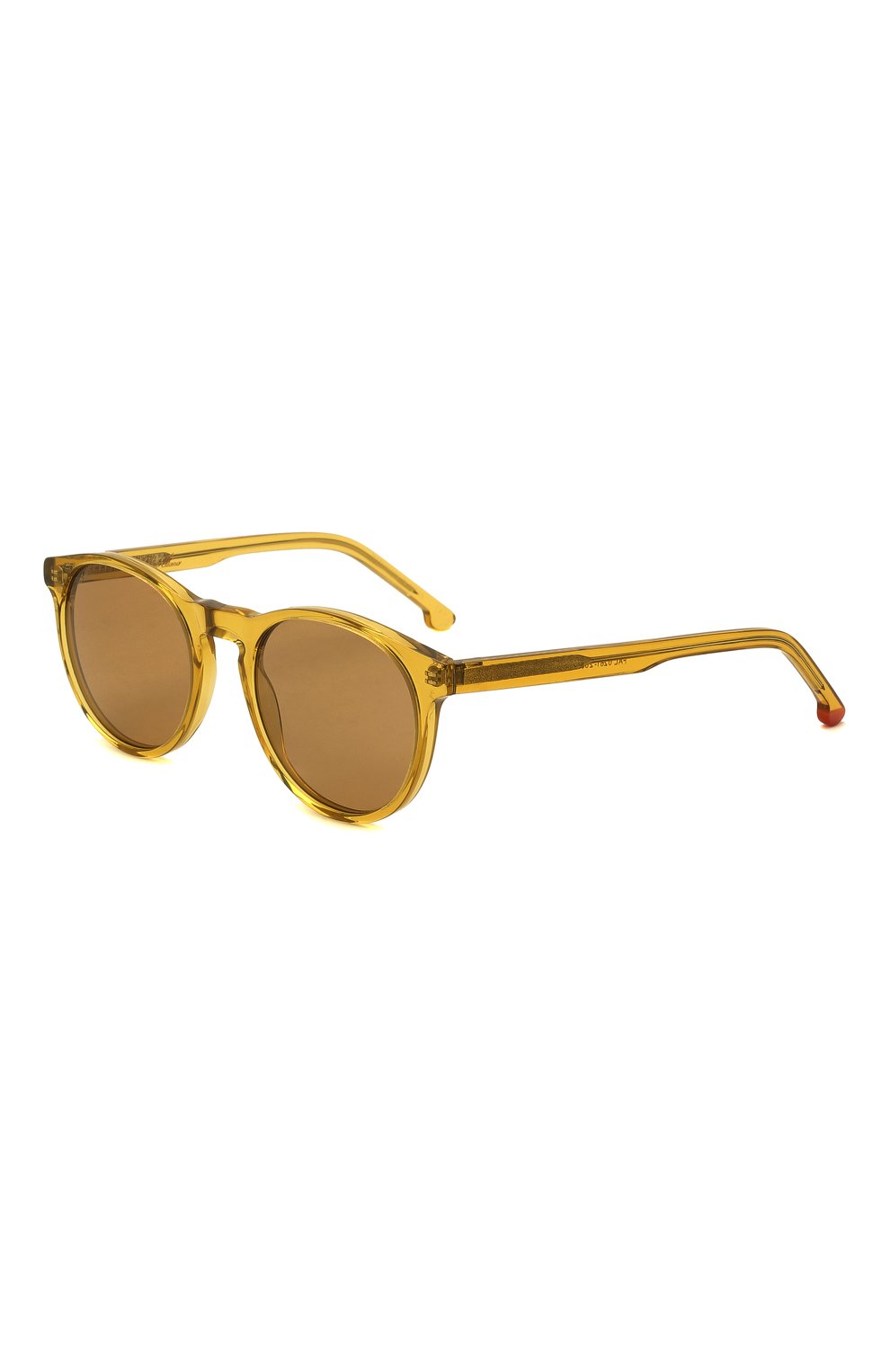 Женские солнцезащитные очки LORO PIANA желтого цвета, арт. FAL0261 | Фото 1 (Кросс-КТ: С/з-унисекс; Тип очков: С/з; Оптика Гендер: оптика-унисекс)