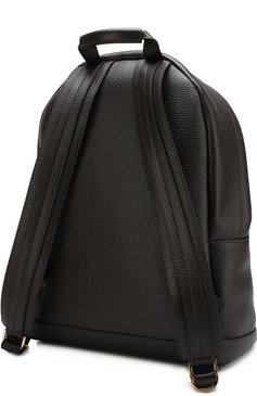 Мужской кожаный рюкзак TOM FORD темно-коричневого цвета, арт. H0250T-CG8 | Фото 3 (Материал: Натуральная кожа; Стили: Классический; Ремень/цепочка: На ремешке; Статус проверки: Проверено, Проверена категория; Размер: large)
