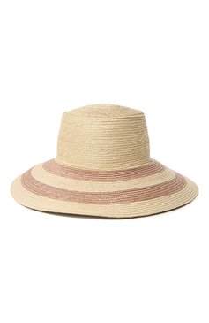 Женская соломенная шляпа ELEVENTY розового цвета, арт. G82CPLG03 TES0G256 | Фото 3 (Материал сплава: Проставлено; Нос: Не проставлено; Материал: Растительное волокно)