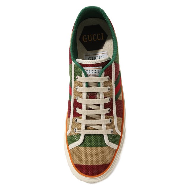 фото Комбинированные кеды tennis 1977 gucci 100 gucci