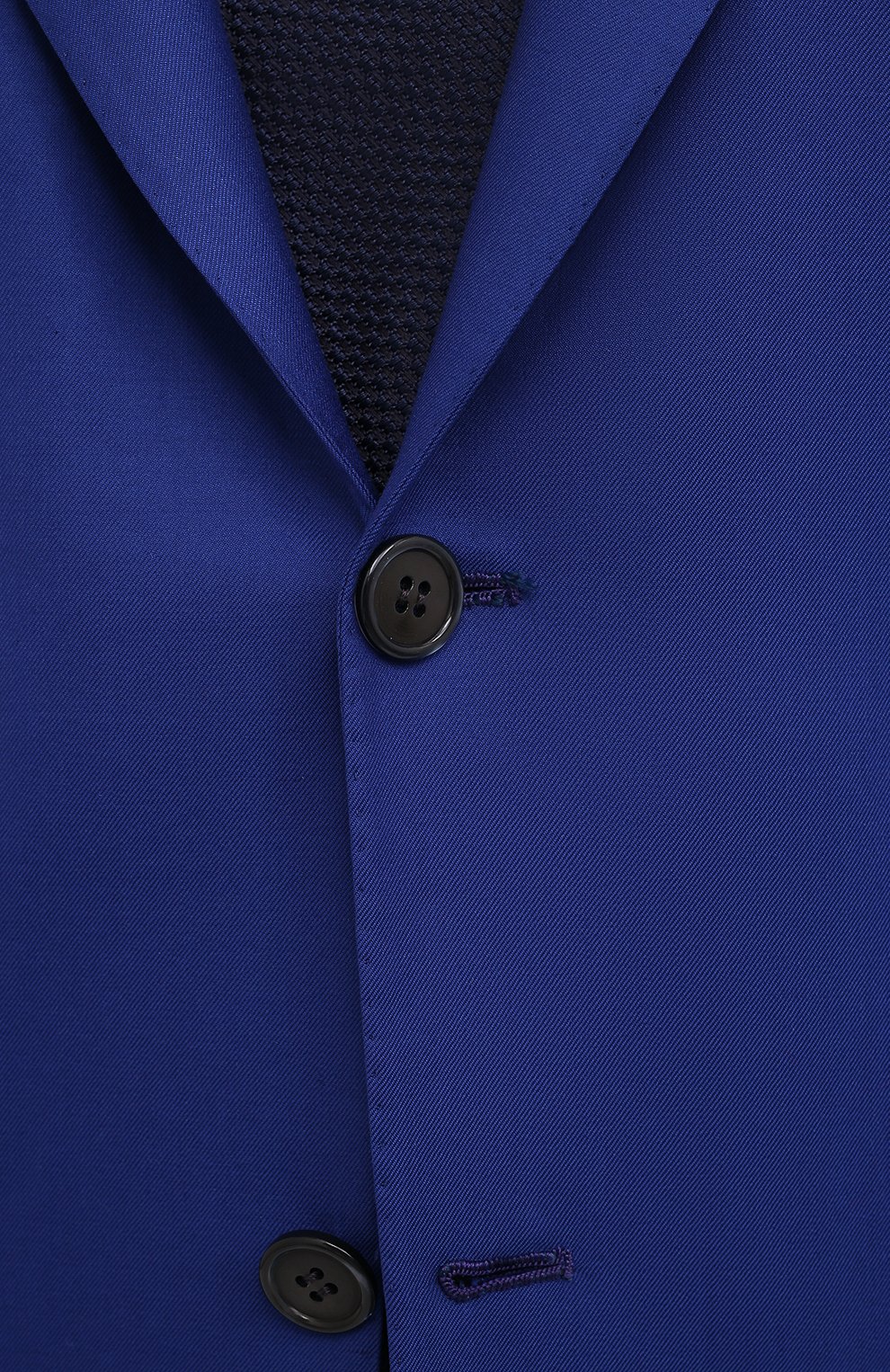 Мужской синий шерстяной костюм KITON купить в интернет-магазине ЦУМ, арт. UA81/6N23
