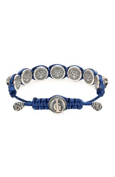 Мужской браслет черепа GL JEWELRY синего цвета, арт. M420052-S97-01 | Фото 2 (Материал: Серебро; Региональные ограничения белый список (Axapta Mercury): RU)