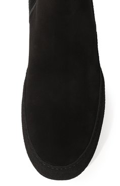 Мужские замшевые сапоги winter N.O.S черного цвета, арт. WIN004/IDR0/BLACK | Фото 6 (Материал утеплителя: Натуральный мех; Мужское Кросс-КТ: зимние сапоги, Сапоги-обувь; Подошва: Массивная; Материал внешний: Замша)