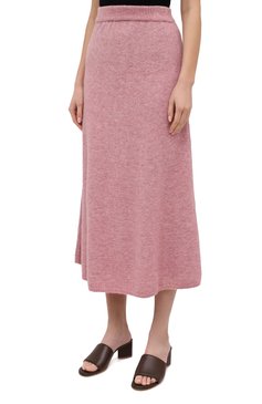 Женская юбка NANUSHKA розового цвета, арт. RAZI_WASHED PINK_FLUFFY KNIT | Фото 3 (Материал внешний: Синтетический материал; Региональные ограничения белый список (Axapta Mercury): RU; Кросс-КТ: Трикотаж; Женское Кросс-КТ: Юбка-одежда; Длина Ж (юбки, платья, шорты): Миди; Стили: Кэжуэл)