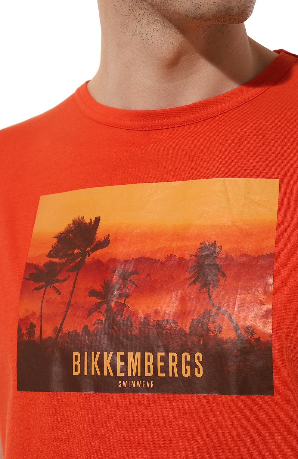 Хлопковая футболка Dirk Bikkembergs BKK2MTS06 Фото 5