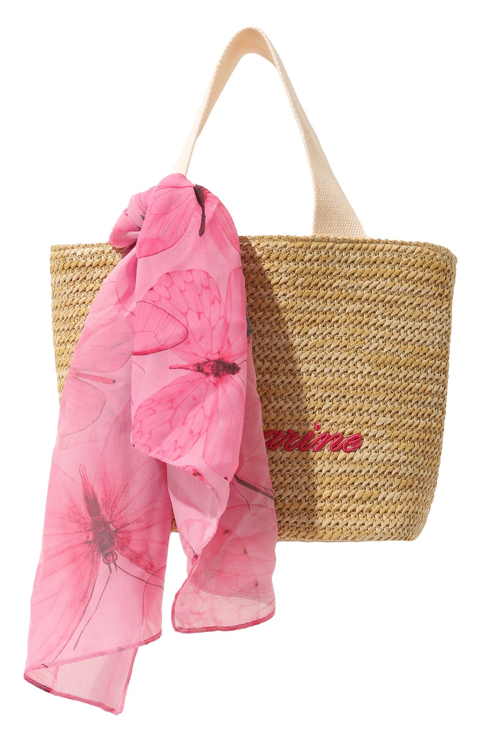 Детская сумка BLUMARINE розового цвета, арт. IA3080T0300 | Фото 1 (Материал: Текстиль)