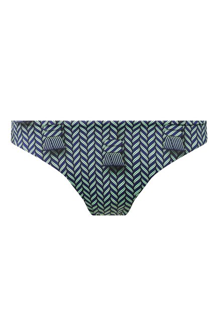 Женский плавки-бикини VILEBREQUIN зеленого цвета, арт. FRIU0H12 | Фото 1 (Материал внешний: Синтетический материал)