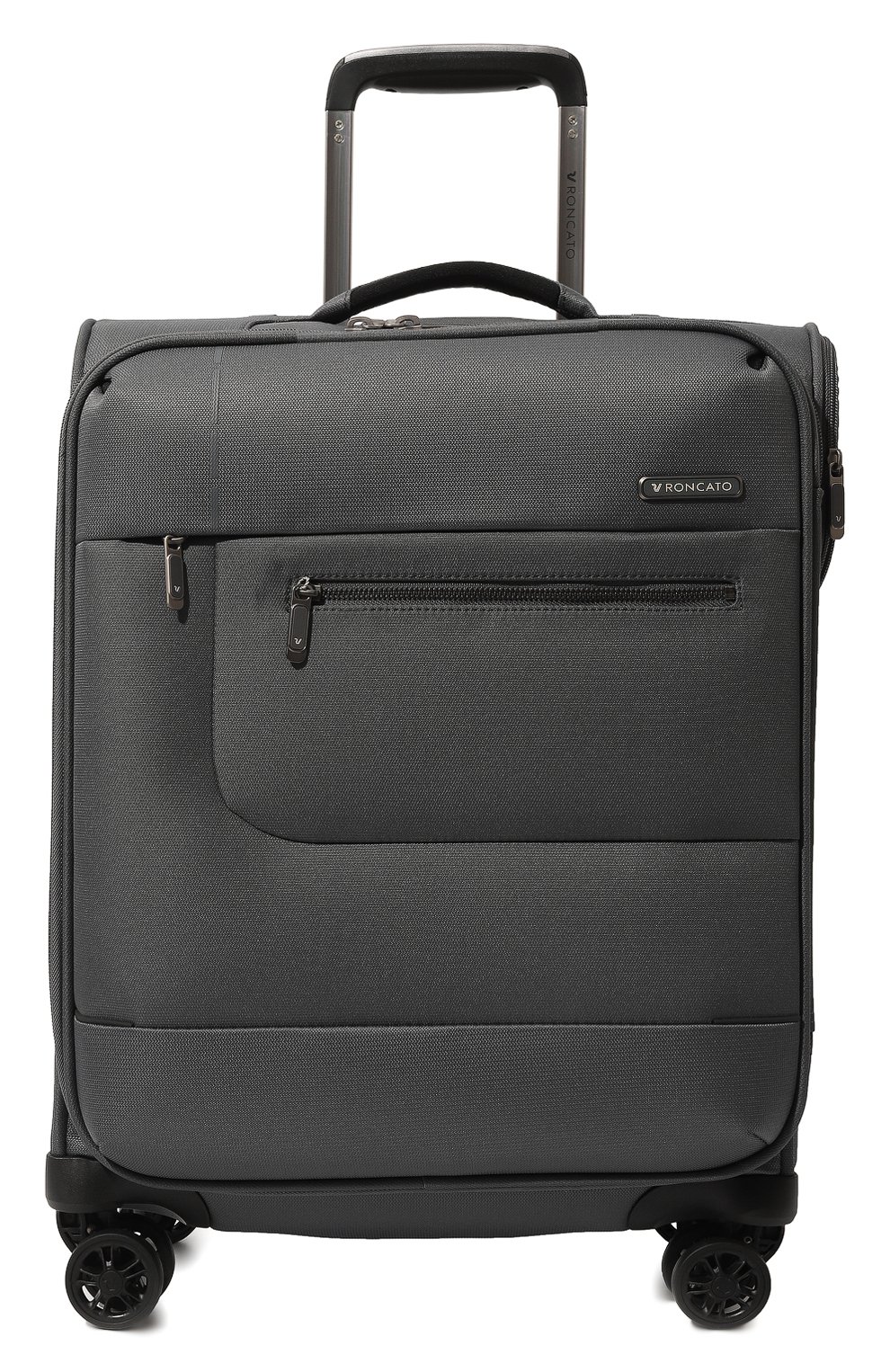Мужской текстильный дорожный чемодан sidetrack small RONCATO серого цвета, арт. 41528322 | Фото 6 (Материал: Текстиль; Размер: large; Ограничения доставки: oversized)