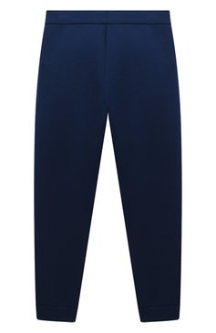 Детские джоггеры EMPORIO ARMANI синего цвета, арт. 6H4P84/1JDSZ | Фото 2 (Материал внешний: Синтетический материал, Вискоза; Региональные ограничения белый список (Axapta Mercury): RU; Мальчики Кросс-КТ: Джоггеры-одежда, Брюки-одежда; Ростовка одежда: 10 - 11 лет | 140 - 146см, 13 - 15 лет | 158 см, 16 лет | 164 см, 7 лет | 122 см, 8 лет | 128 см)