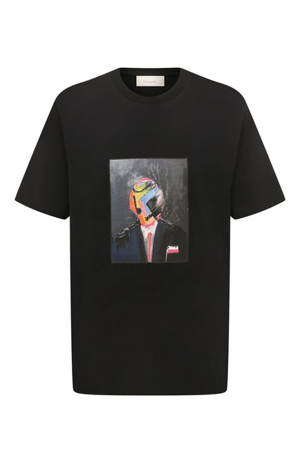Мужская хлопковая футболка LIMITATO черного цвета по цене 31700 руб., арт. FULFILLMENT CLASSIC/TSHIRT | Фото 1