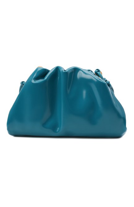 Женский клатч pouch mini BOTTEGA VENETA бирюзового цвета по цене 199500 руб., арт. 680186/V1C30 | Фото 1