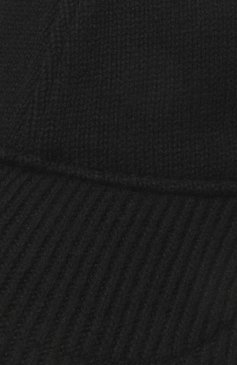 Женская бейсболка из шерсти и кашемира NOT SHY черного цвета, арт. 4308036 | Фото 4 (Материал: Текстиль, Шерсть; Материал сплава: Проставлено; Нос: Не проставлено)