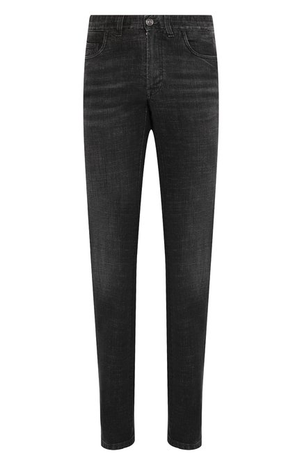 Мужские джинсы BRIONI черного цвета по цене 74850 руб., арт. SPNJ0L/P9D12/STELVI0 | Фото 1