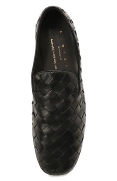 Мужские кожаные лоферы H`D`S`N BARACCO черного цвета, арт. GUINEA.X.0* | Фото 6 (Мужское Кросс-КТ: Лоферы-обувь; Материал внутренний: Натуральная кожа; Стили: Кэжуэл)