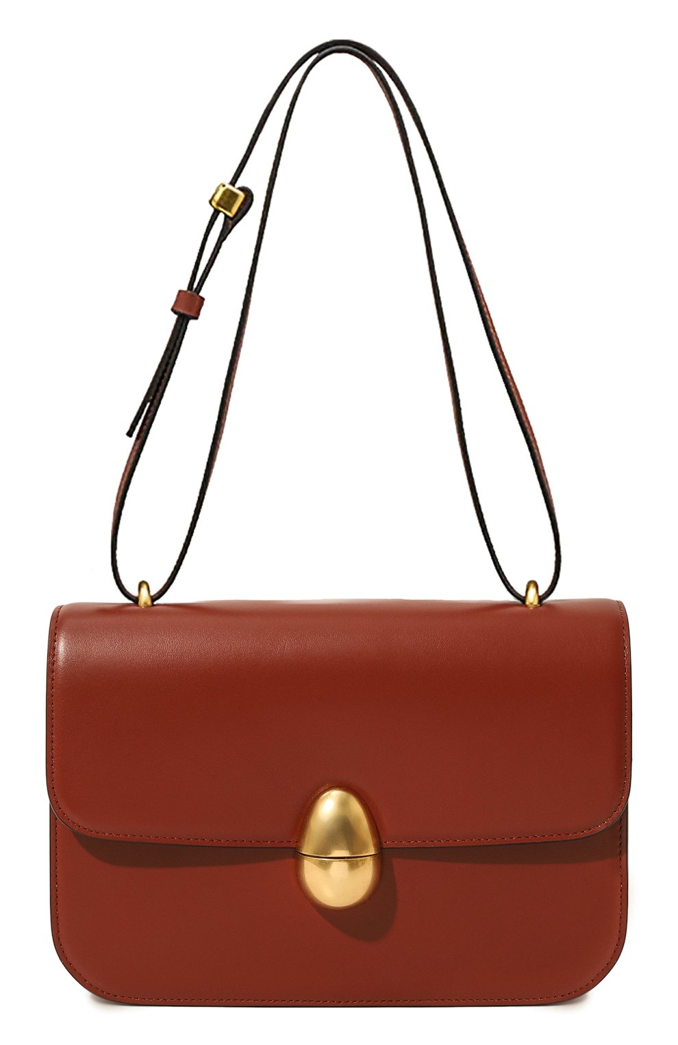 Женская сумка phoenix NEOUS коричневого цвета, арт. 00016A | Фото 1 (Сумки-технические: Сумки top-handle; Материал: Натуральная кожа; Материал сплава: Проставлено; Ремень/цепочка: На ремешке; Драгоценные камни: Проставлено; Размер: small)