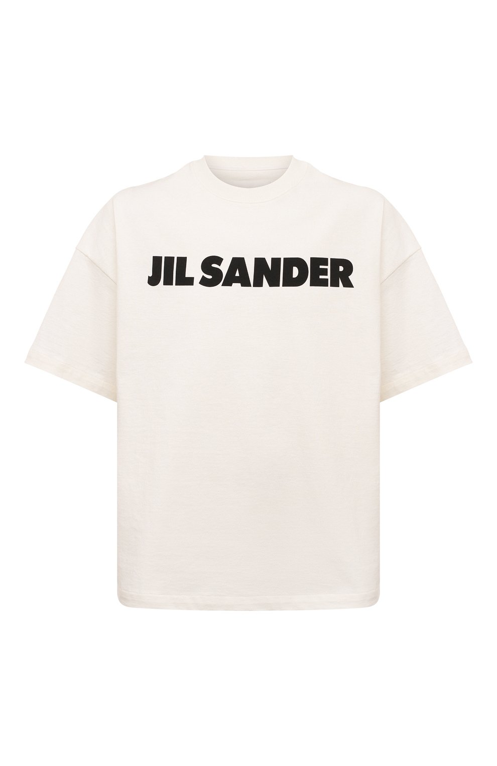 Мужская белая хлопковая футболка JIL SANDER купить в интернет-магазине ...