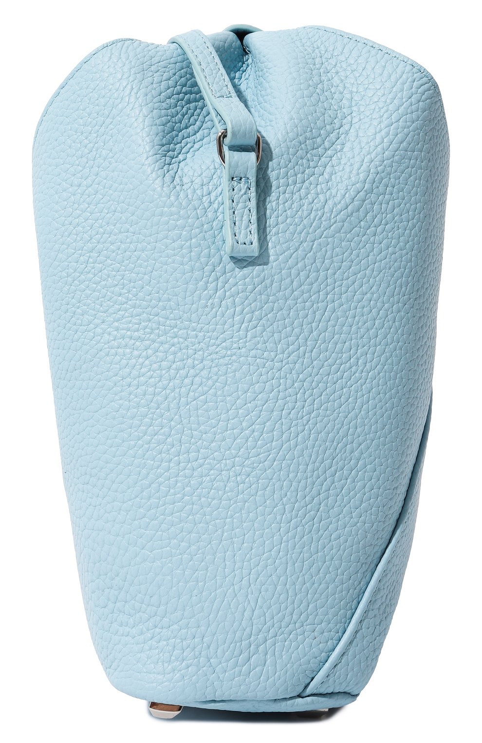 Женская сумка japanese MM6 голубого цвета, арт. S54WD0106/P4344 | Фото 4 (Сумки-технические: Сумки top-handle; Ремень/цепочка: На ремешке; Размер: small)