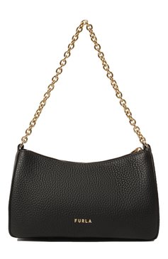Женская сумка furla primula mini FURLA черного цвета, арт. WB00903/BX1232 | Фото 6 (Сумки-технические: Сумки через плечо, Сумки top-handle; Материал: Натуральная кожа; Материал сплава: Проставлено; Размер: mini; Ремень/цепочка: На ремешке; Драгоценные камни: Проставлено)