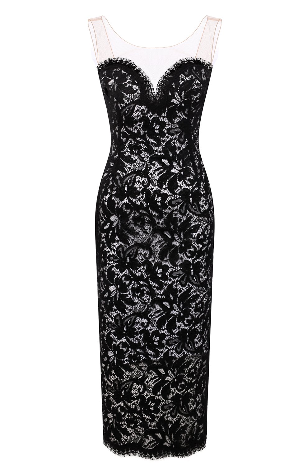 Платье из вискозы Dolce & Gabbana
