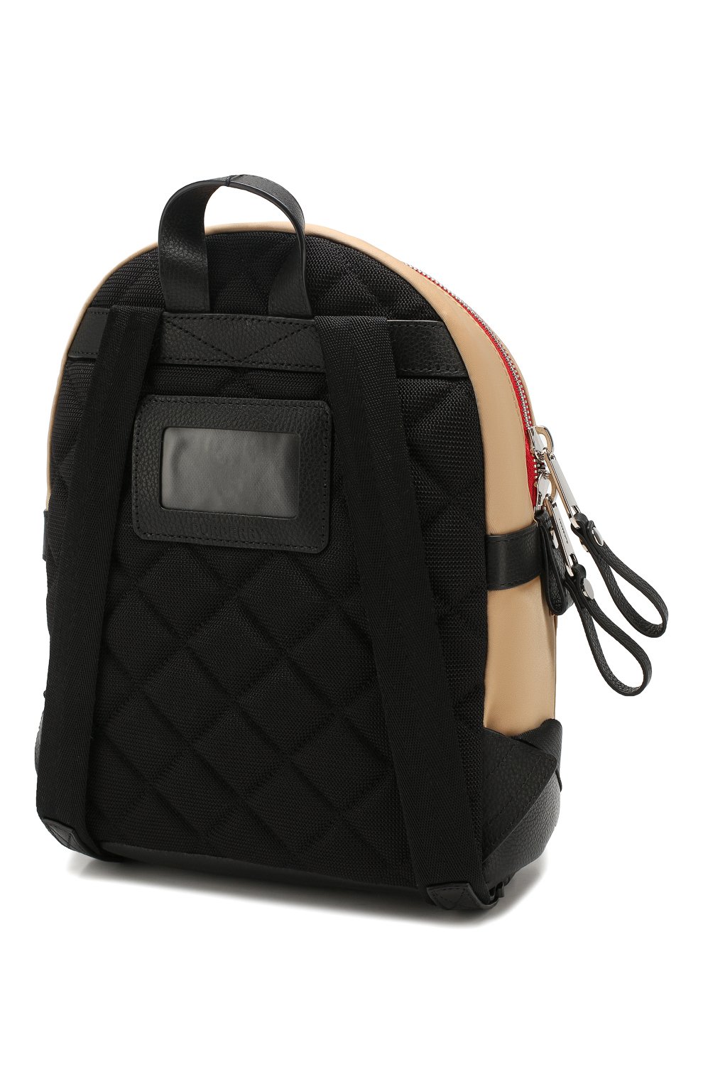 Детская текстильный рюкзак BURBERRY светло-серого цвета, арт. 8018643 | Фото 2 (Материал: Текстиль; Статус проверки: Проверена категория)