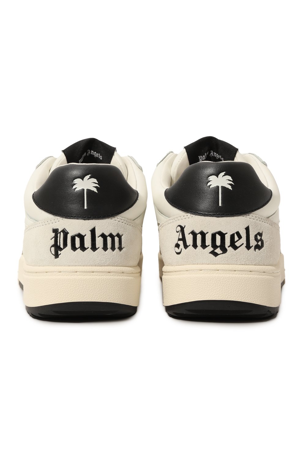 Кожаные кеды University Palm Angels PWIA049C99LEA0010110 Фото 7