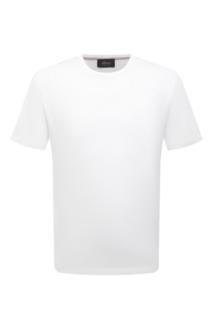 Мужская хлопковая футболка BRIONI белого цвета по цене 31500 руб., арт. UJLA0L/P1613 | Фото 1