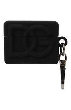 Чехол для airpods DOLCE & GABBANA черного цвета, арт. BP3263/AG816 | Фото 1 (Материал: Резина; Региональные ограничения белый список (Axapta Mercury): Не проставлено; Нос: Не проставлено)
