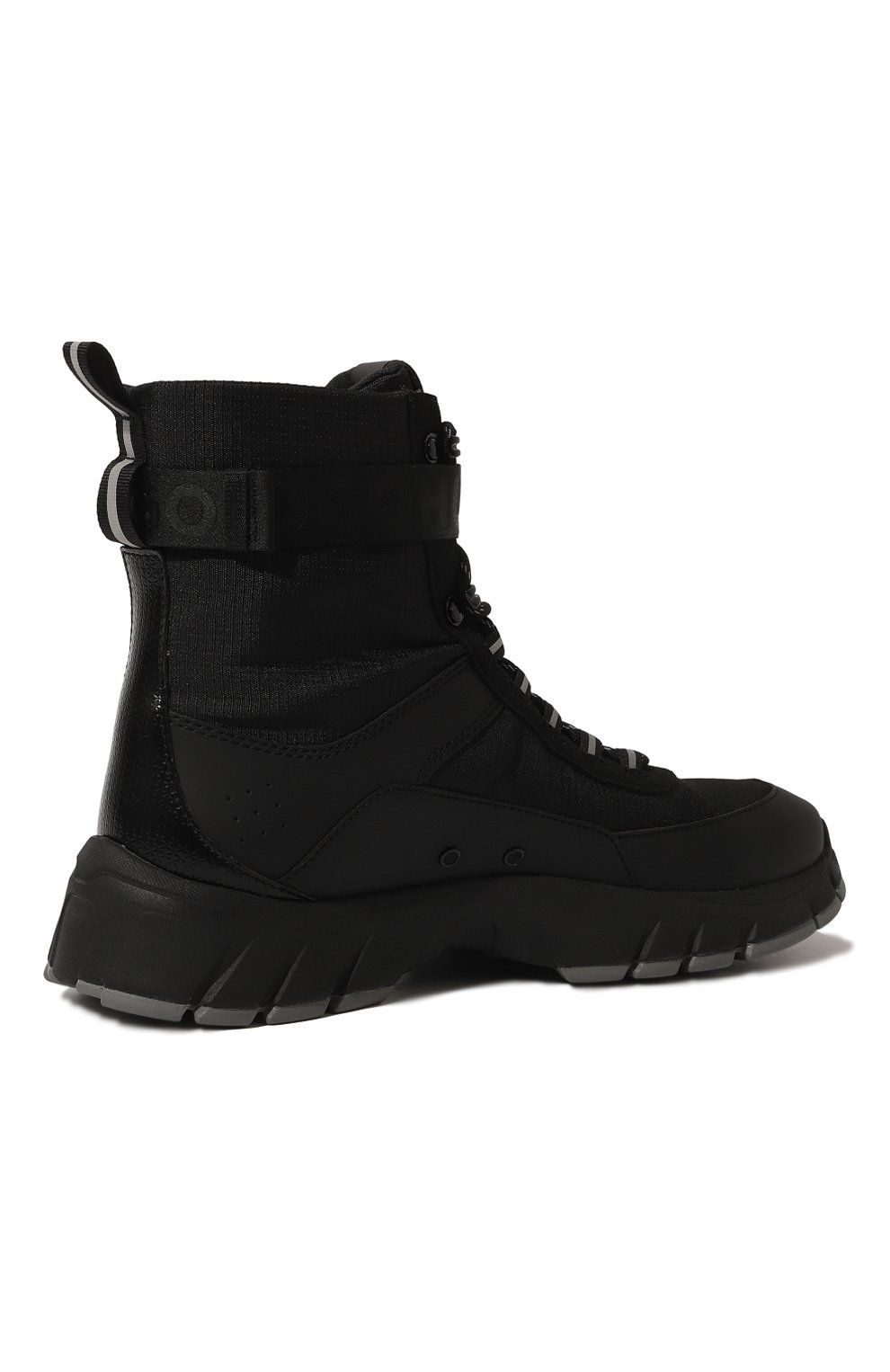 Комбинированные ботинки HUGO 50480843, цвет чёрный, размер 42 - фото 5