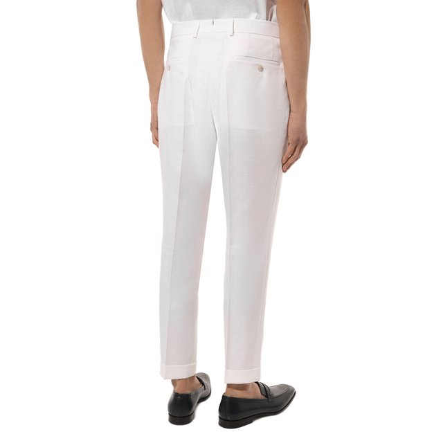 фото Льняные брюки boss