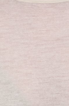 Женский кашемировый пуловер THE ROW кремвого цвета, арт. 5724K52 | Фото 5 (Материал внешний: Шерсть, Кашемир; Рукава: Длинные; Длина (для топов): Стандартные; Материал сплава: Проставлено; Женское Кросс-КТ: Пуловер-одежда; Драгоценные камни: Проставлено; Стили: Кэжуэл)