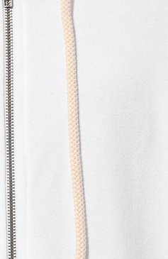 Женский хлопковая толстовка ELECTRIC&ROSE белого цвета, арт. LFCV167 | Фото 5 (Рукава: Короткие; Длина (для топов): Стандартные; Материал сплава: Проставлено; Материал внешний: Хлопок; Стили: Спорт-шик; Женское Кросс-КТ: Толстовка-одежда; Драгоценные камни: Проставлено)