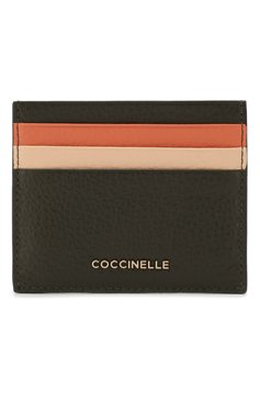 Женский кожаный футляр для кредитных карт COCCINELLE разноцветного цвета, арт. E2 FW5 12 95 01 | Фото 1 (Материал: Натуральная кожа)